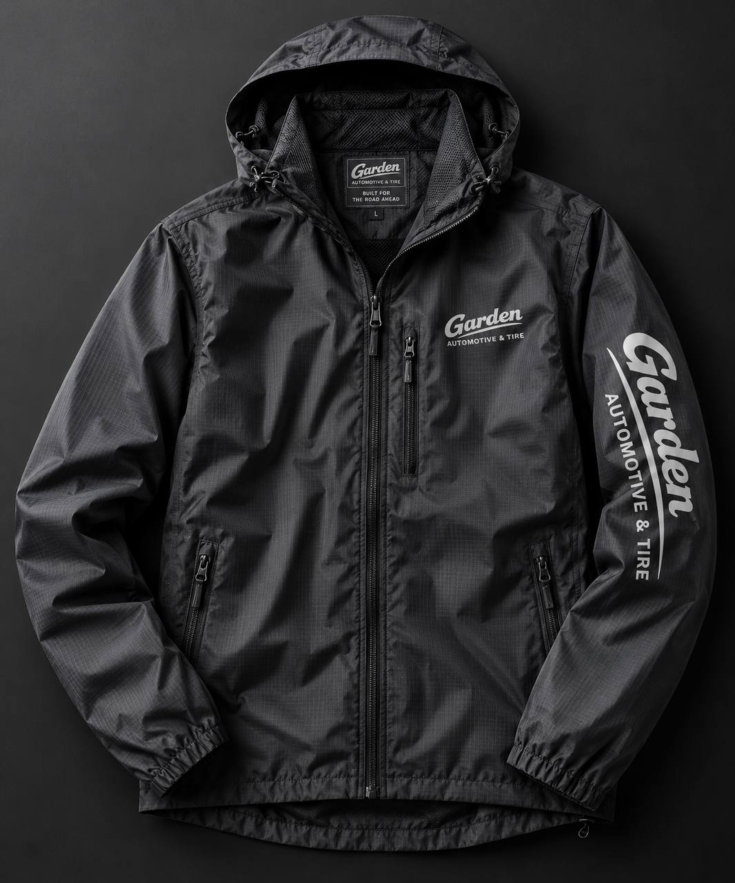 Garden Automotive & Tire All-Weather Ripstop Windbreaker