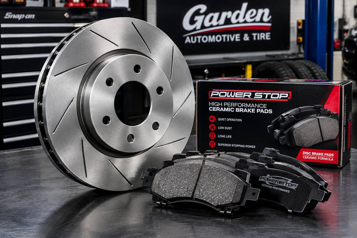 Professional Brake Pad Replacement & Rotor Resurfacing (Axle Service)