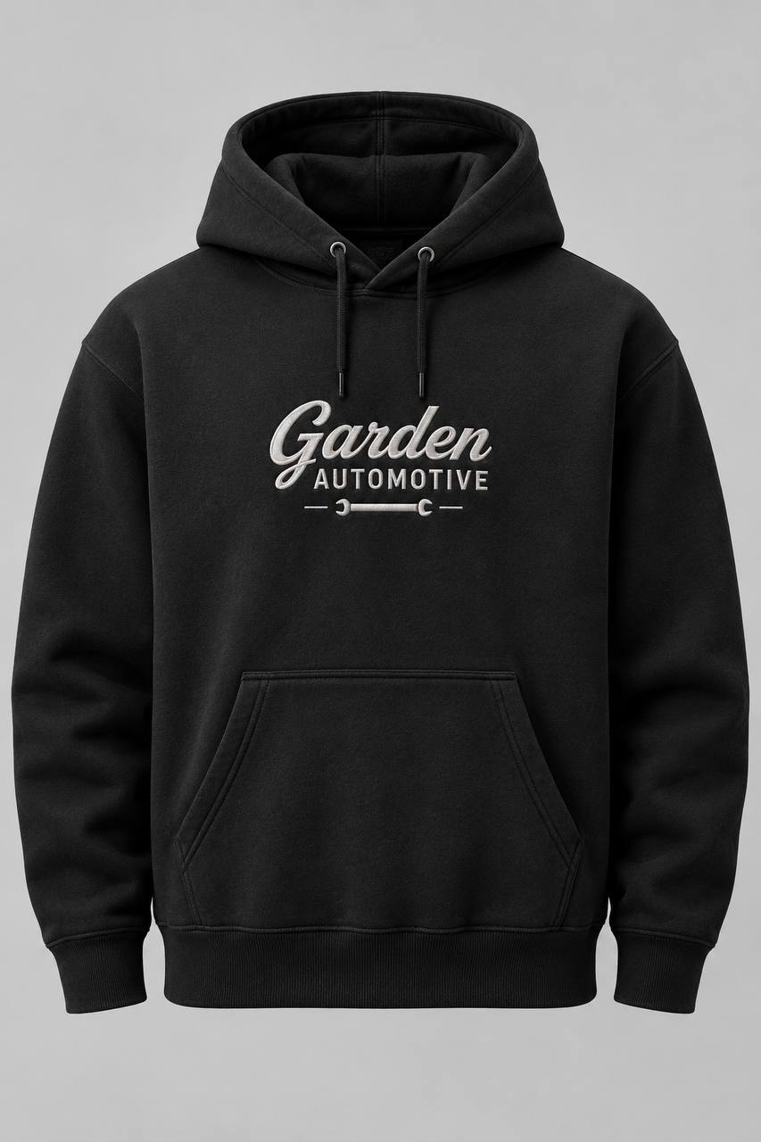 Garden Automotive & Tire Premium Heavyweight French Terry Hoodie