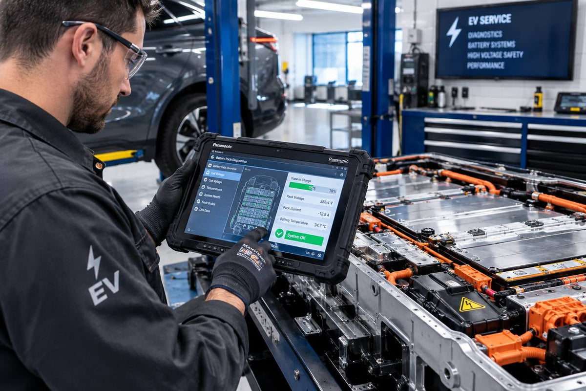 Advanced Hybrid & Electric Vehicle (EV) High-Voltage Battery Diagnostic & Thermal Management Service